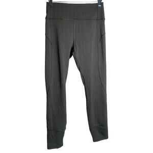 Lululemon Leggins Yoga Stretch Size 8 Black Workout